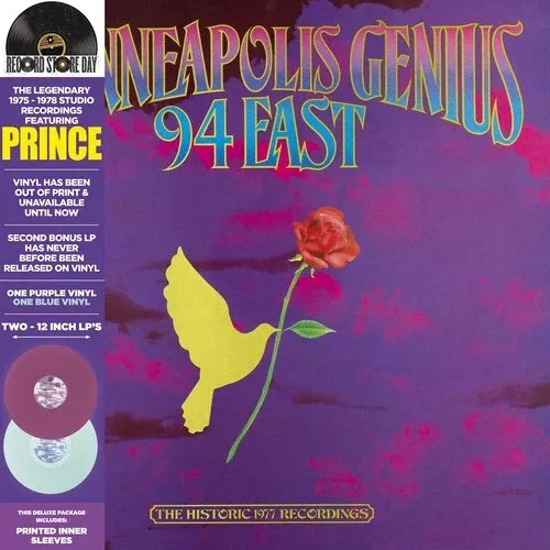94 East - Minneapolis Genius 2LP (Colored Vinyl, Blue, Purple, Bonus Vinyl, Bonus Tracks, Deluxe Edition, Limited Edition, Reissue, Remastered)