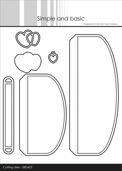 A6 Gatefold - Dies - Simple and Basic