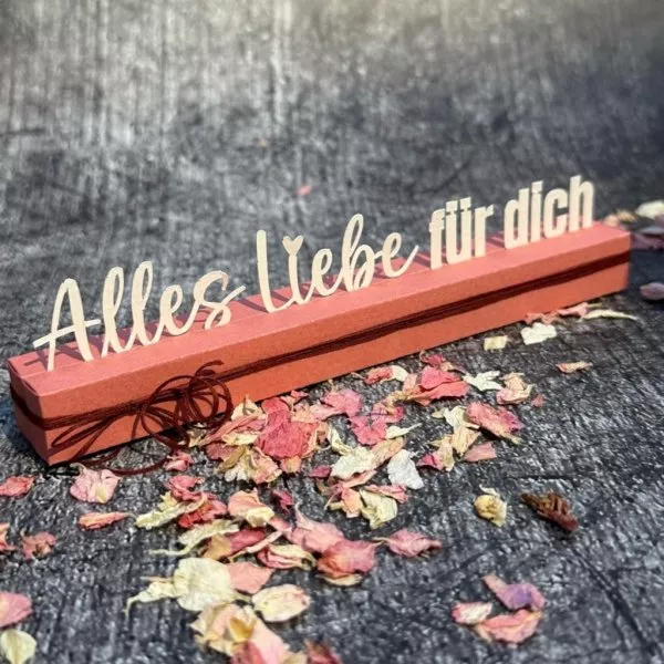 Alles Liebe für dich - Die Set - FarbTon Papier