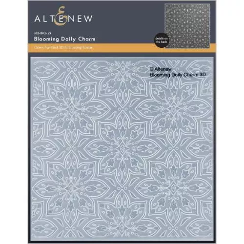 Altenew Blooming Doily Charm 3D Embossing Folder