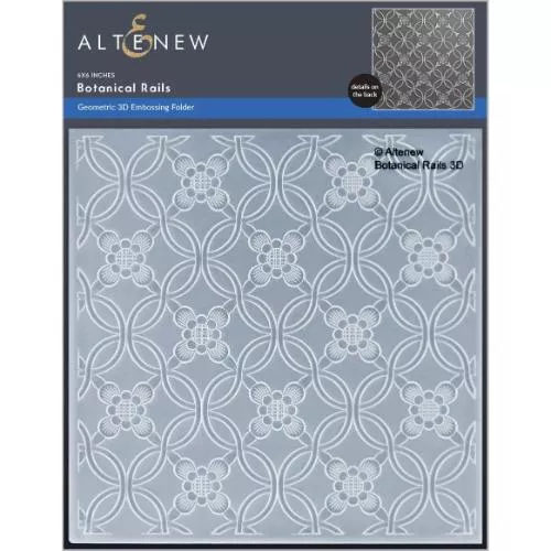 Altenew Botanical Rails 3D Embossing Folder