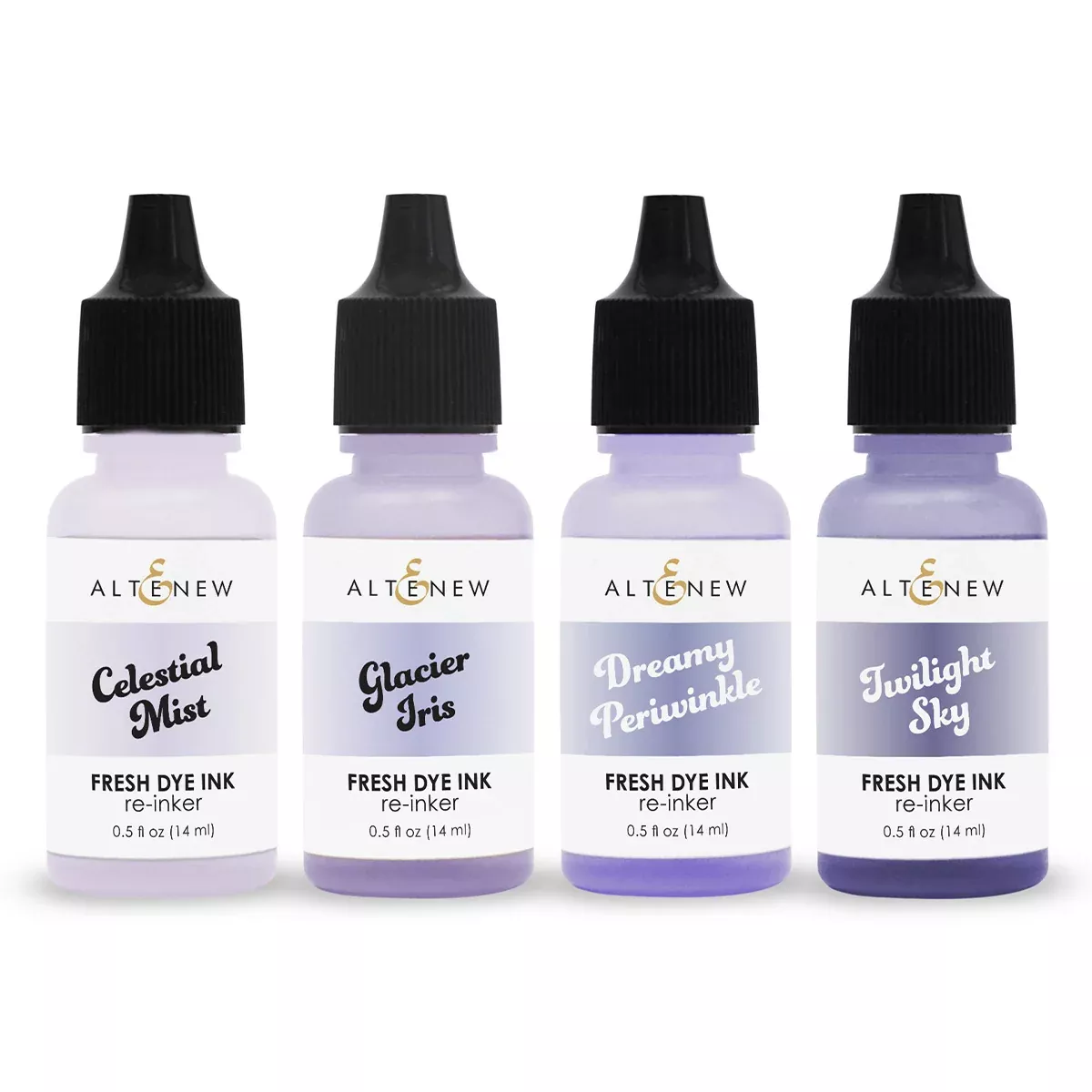 Altenew Moonlit Twilight Fresh Dye Ink Reinker Bundle