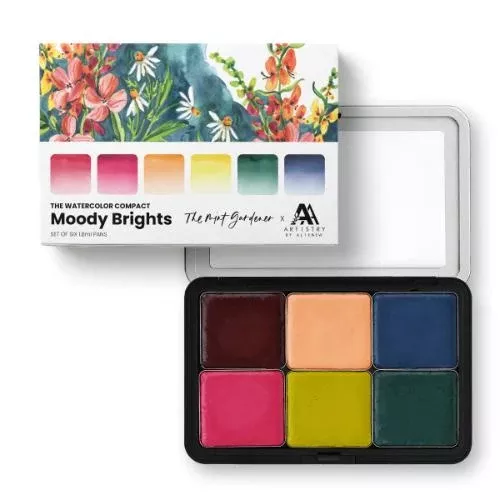 Altenew Watercolor Compact – Moody Brights