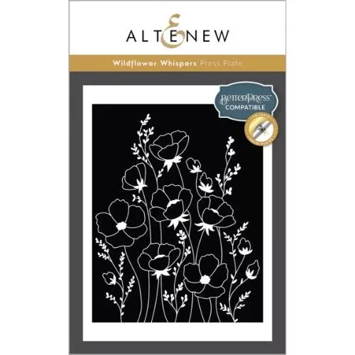 Altenew Wildflower Whispers Press Plate