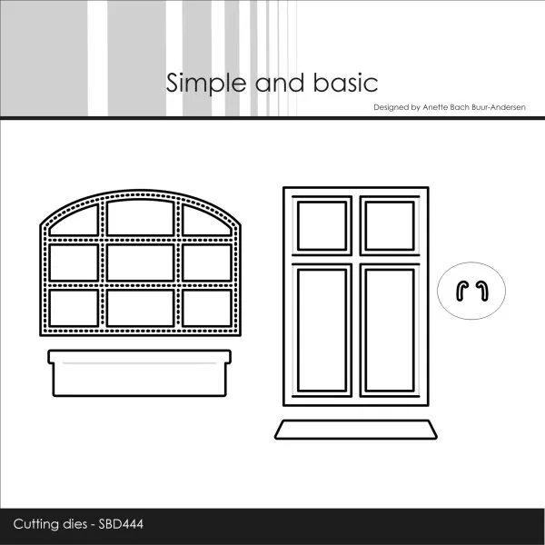 Barn Window & Balcony Box - Dies - Simple and Basic