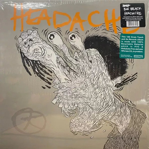 Big Black - Headache (12", EP, RE, RM, RP, 180)
