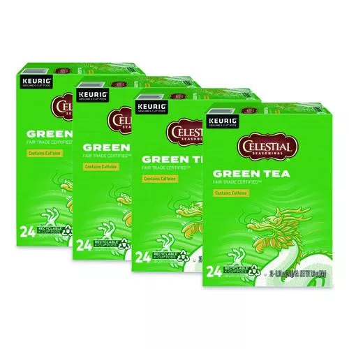 Celestial Seasonings 5000330010 Green Tea K-Cups, 96/carton