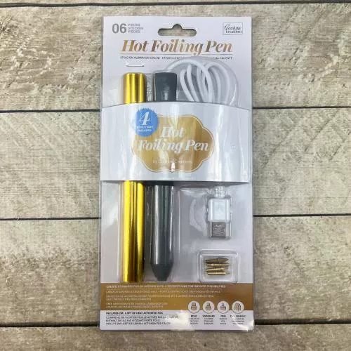 Couture Creations - Hot Foiling pen with 4 tips - 0.8/1.5/2.0/2.5mm - Postage as per Actual