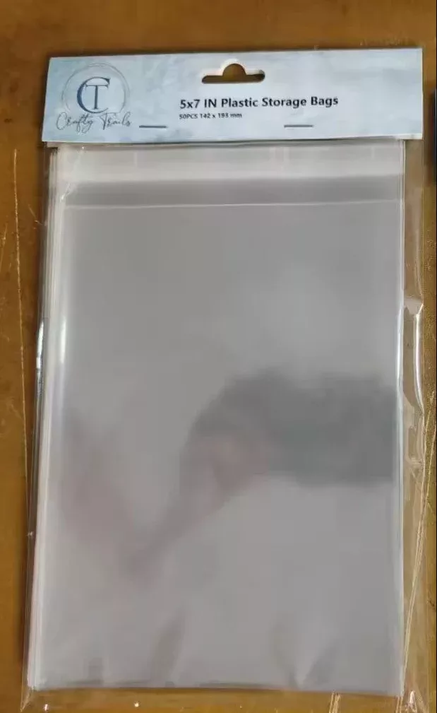 Crafty Trails Bag - 5 x 7in self sealing (50pk)