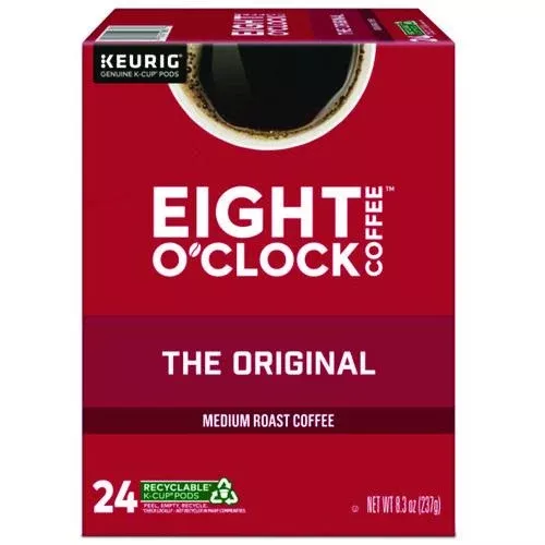Eight O'Clock 5000356156 Original Coffee K-Cups, 24/box