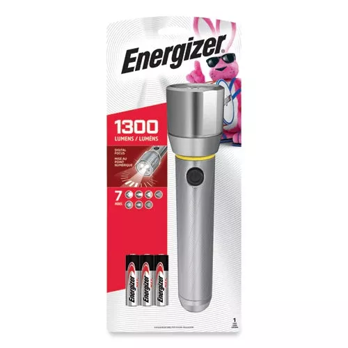 Energizer EPMZH61E Vision HD, 6 AA Batteries (Included), Metal