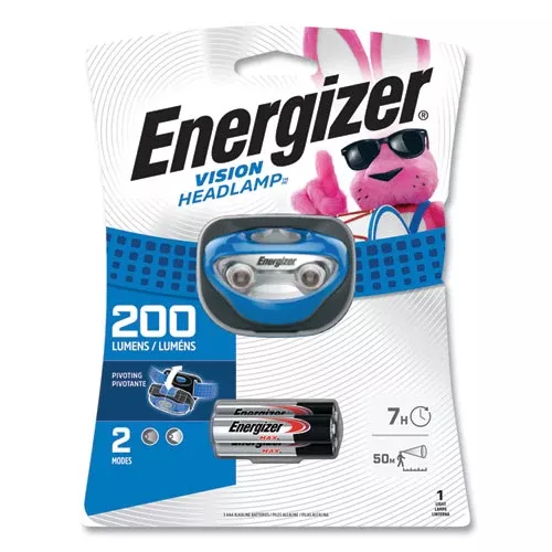 Energizer HDA32E Led Headlight, 3 Aaa Batteries (included), Blue