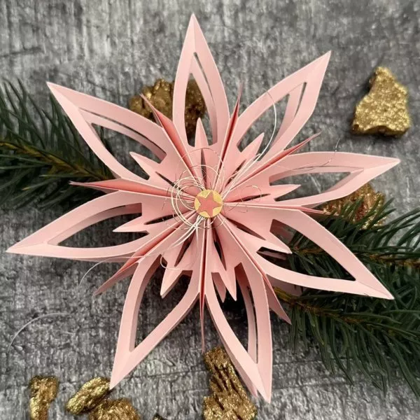 Faltstern Nr. 443 L - Die Set - FarbTon Papier