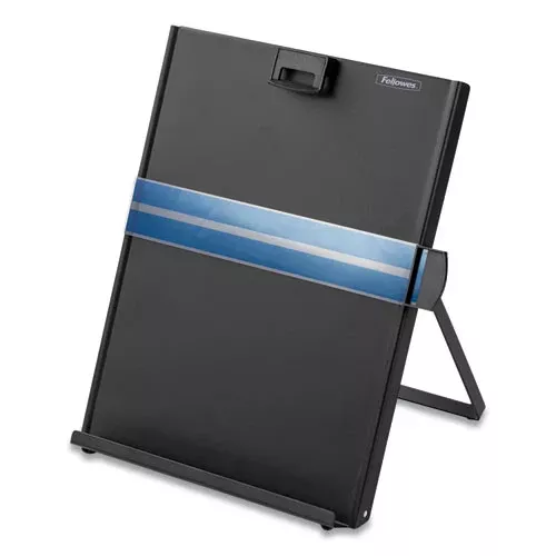 Fellowes 11053 Metal Copyholder, Holds Up to 200 Letter Size Sheets, Black
