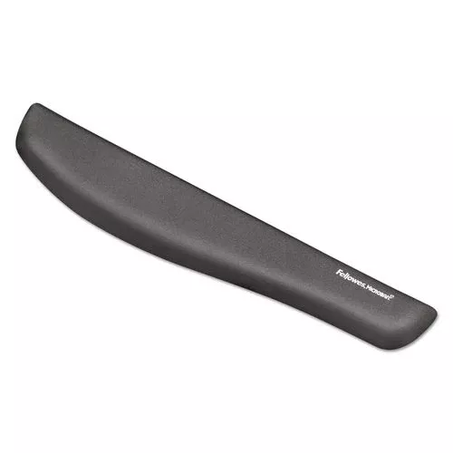Fellowes 9252301 PlushTouch Keyboard Wrist Rest with FoamFusion Technology, 18.12 x 3.19, Graphite