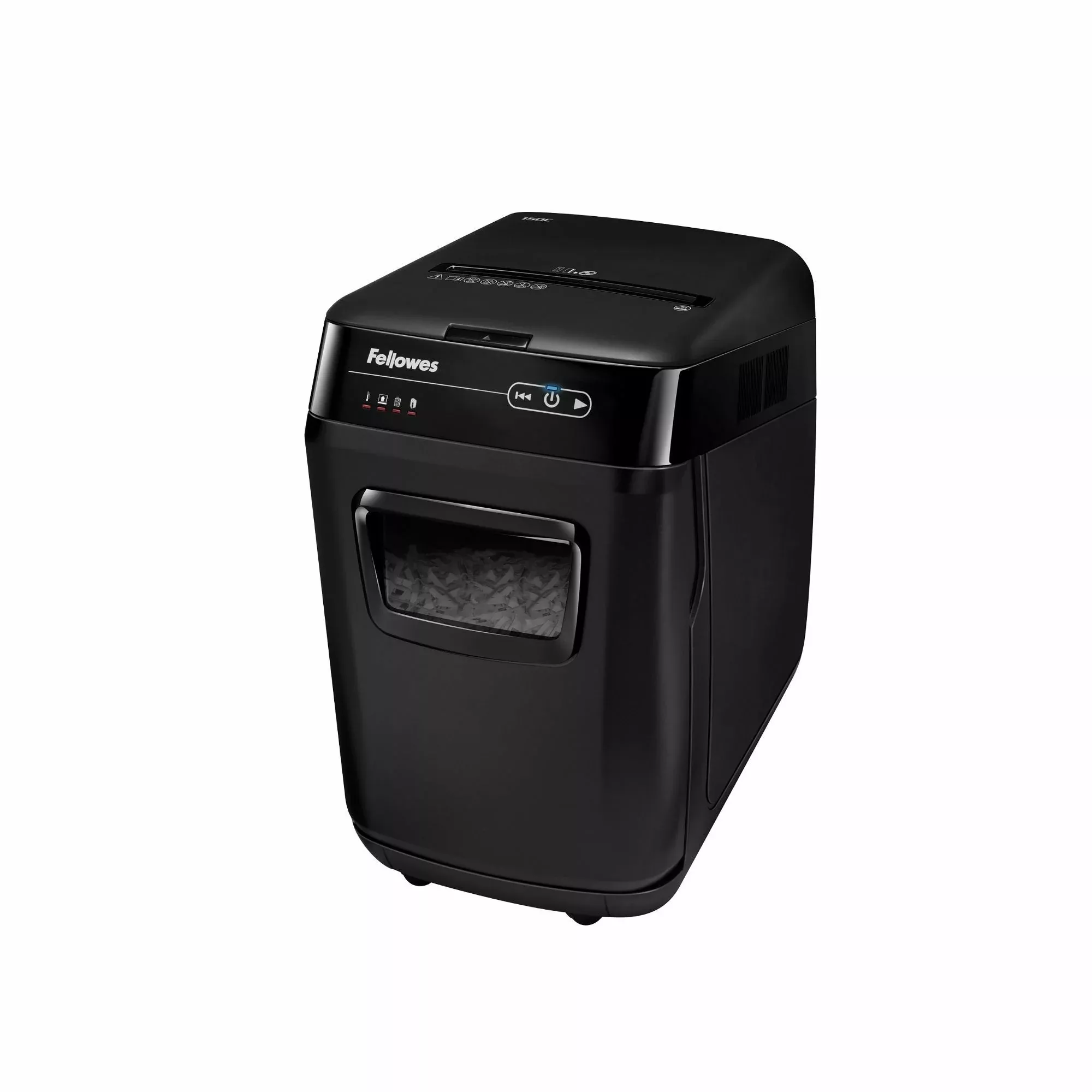 Fellowes Automax 150c Auto Feed Cross-Cut Shredder, 150 Auto/8 Manual Sheet Capacity