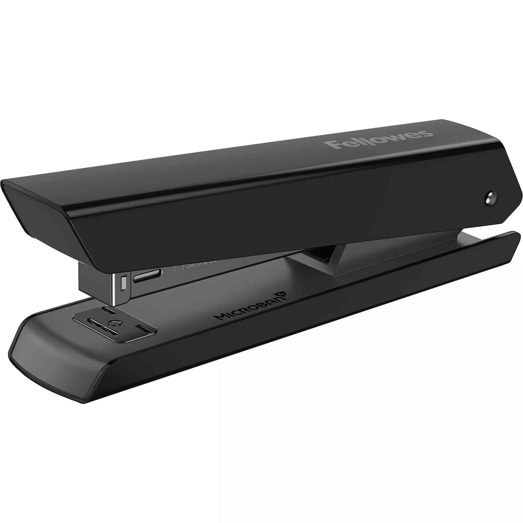 Fellowes LX820 Classic Full Strip Stapler with Antimicrobial Protection, 20-Sheet Capacity, Black