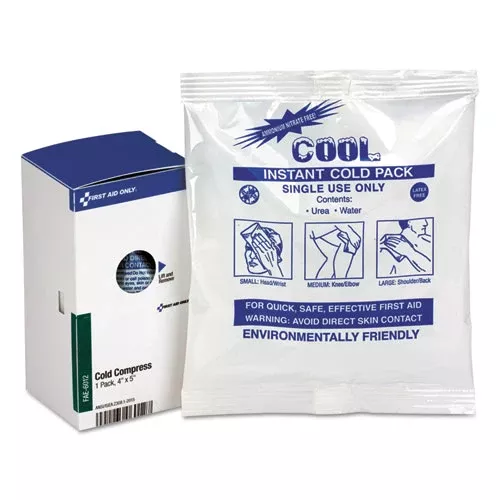 First Aid Only FAE-6012 SmartCompliance Instant Cold Compress, 5 x 4