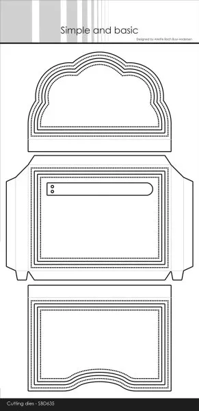 Giftcard Envelope - Dies - Simple and Basic