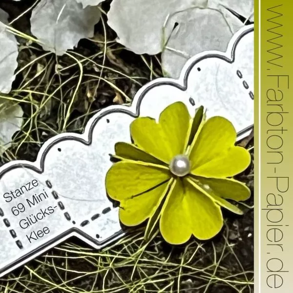 Glücksklee-Stanze Nr. 69 Mini - Die Set - FarbTon Papier