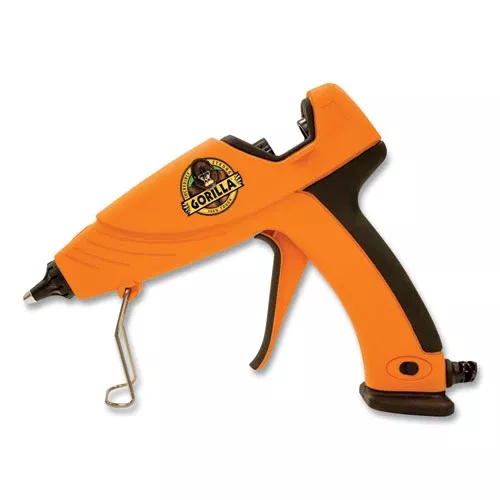 Gorilla 100424 Dual Temp Hot Glue Gun, Orange/Black