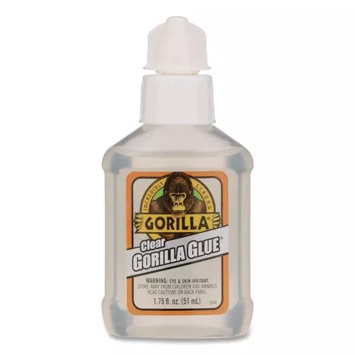 Gorilla 4500102 Clear Gorilla Glue, 1.75 oz Bottle