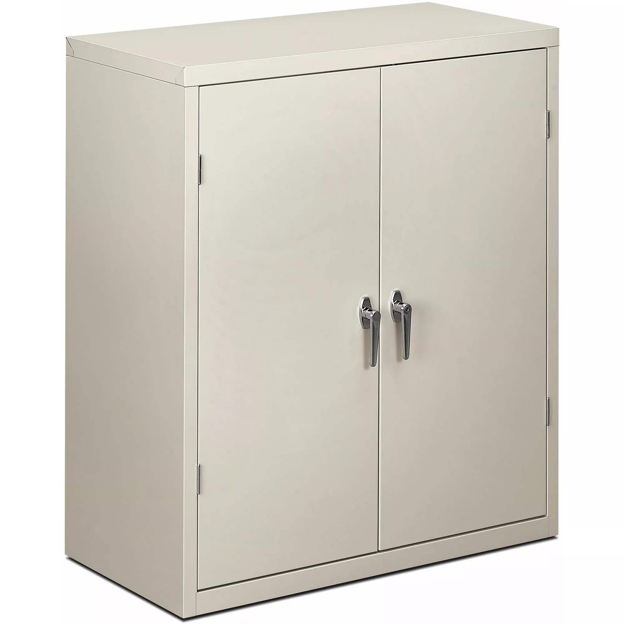 HON Assembled Storage Cabinet, 36w x 18.13d x 41.75h, Light Gray