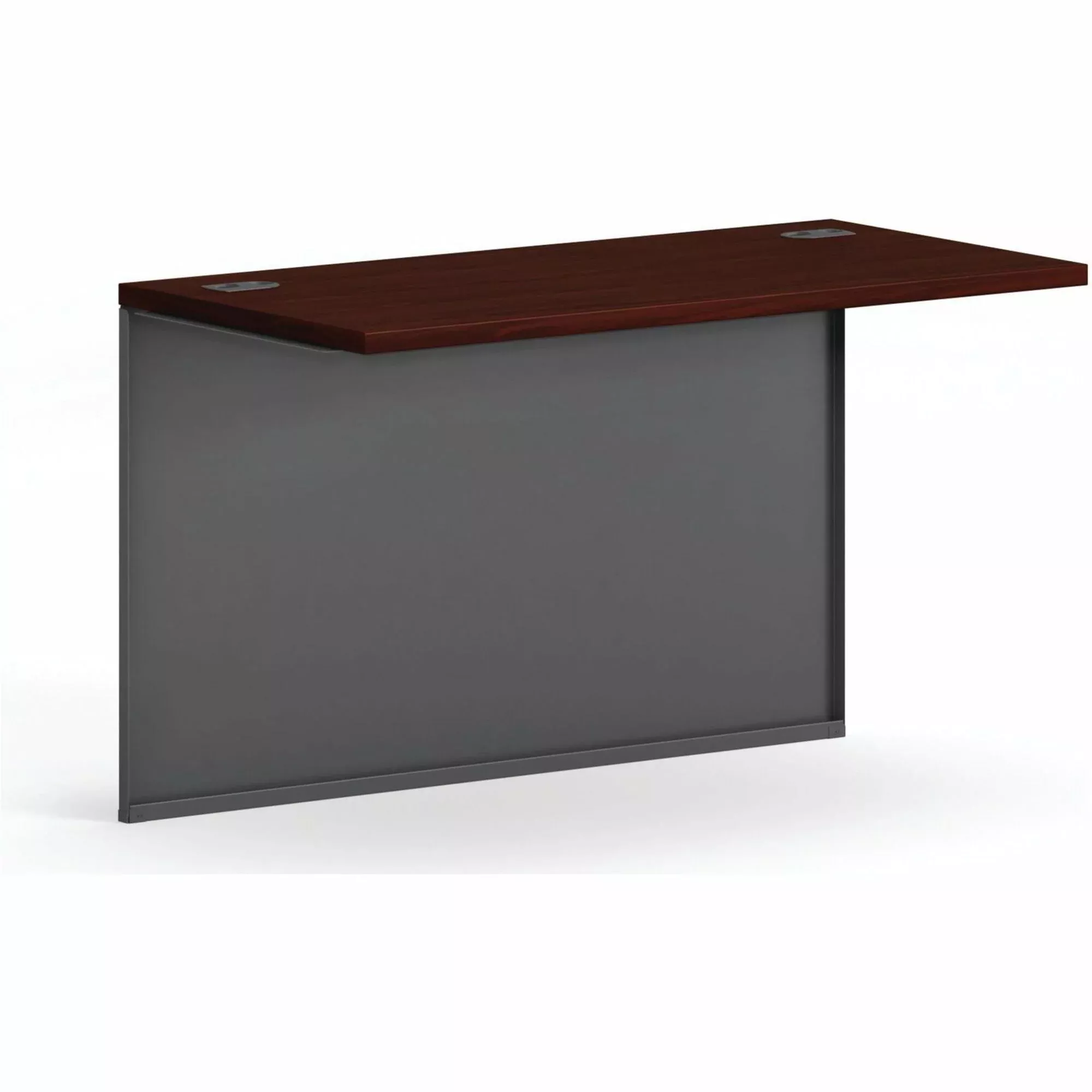 HON Bridge, 48"x24"x29-1/2", Mahogany/Charcoal