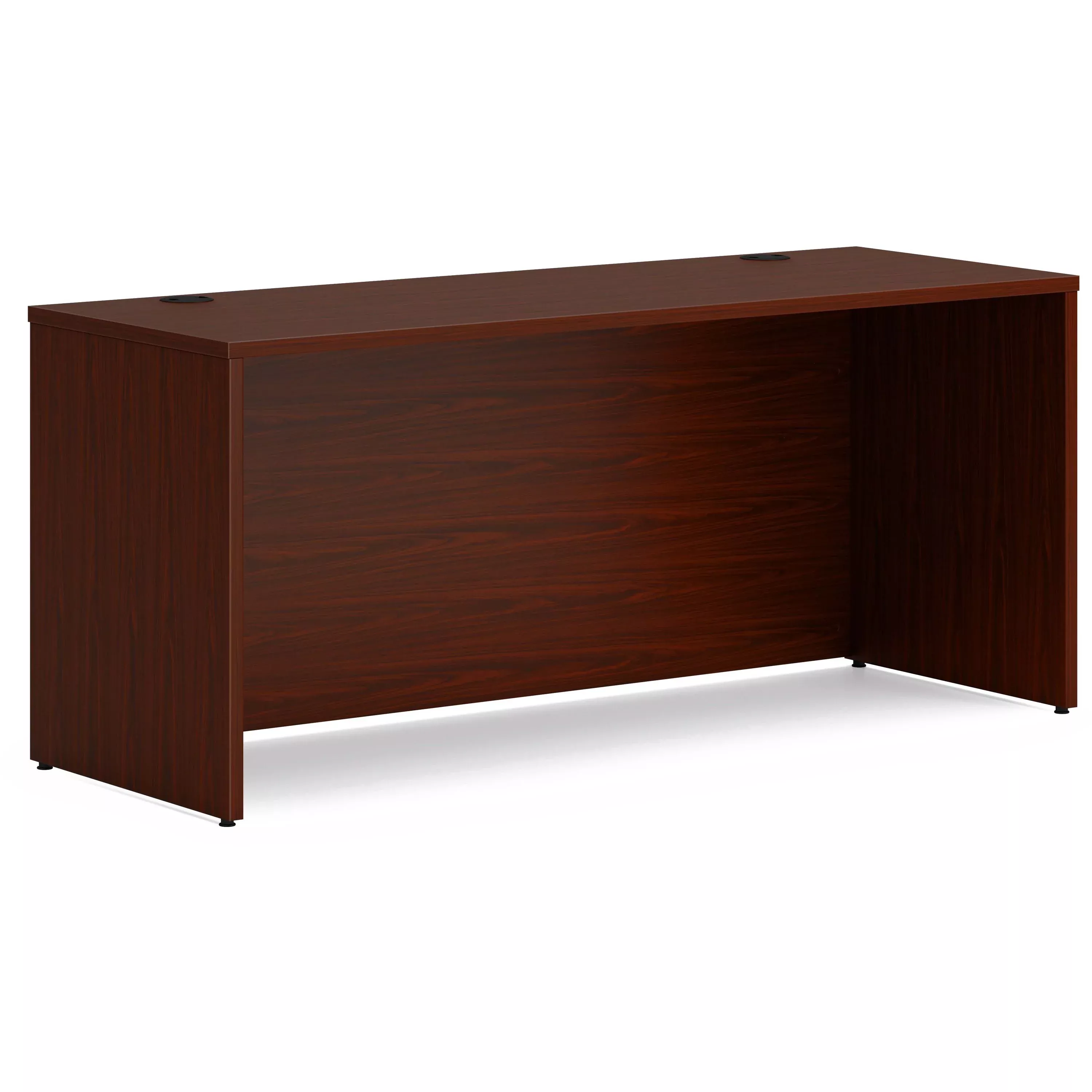 HON Credenza Shell, Mod, 66"x24"x29", Mahogany