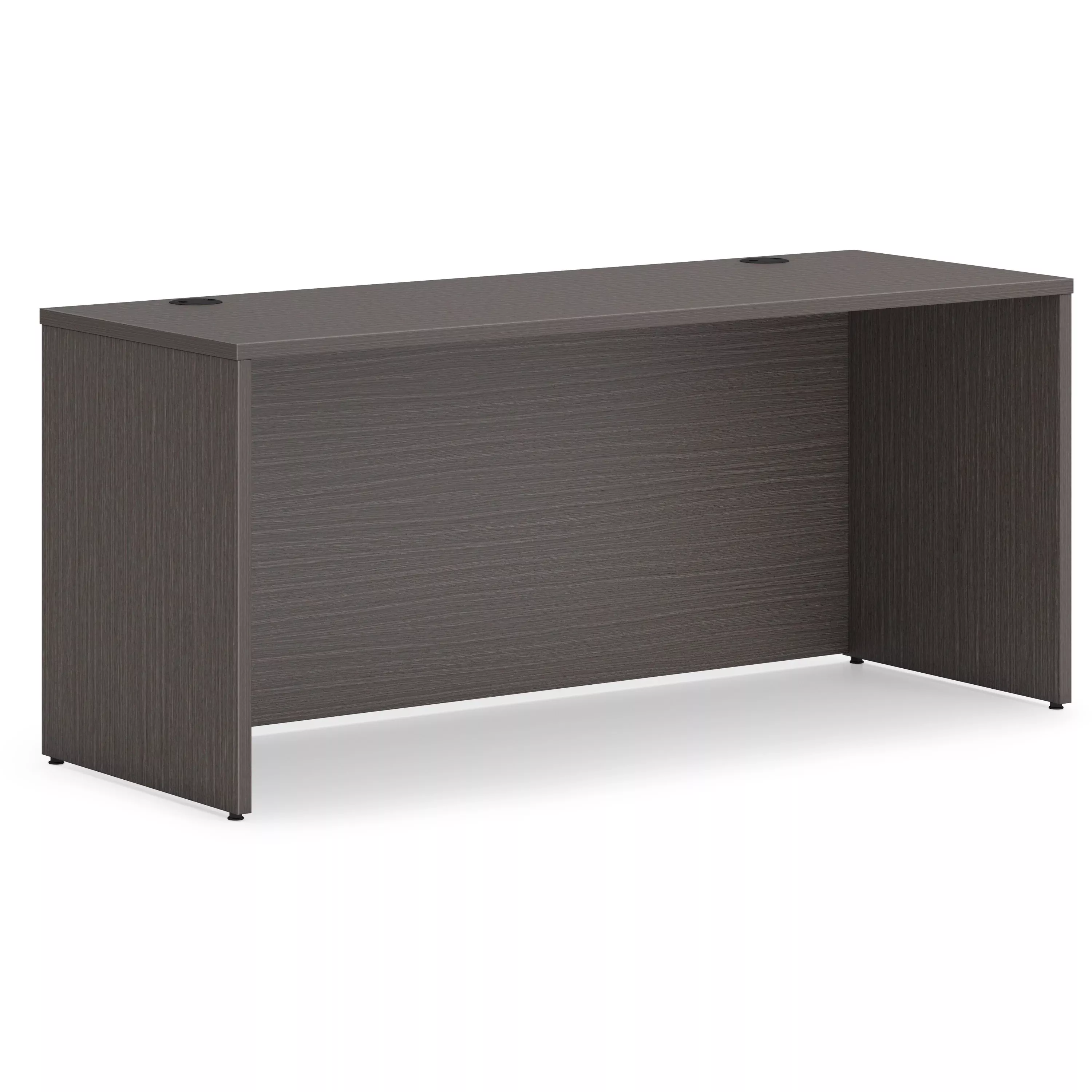 HON Credenza Shell, Mod, 66"x24"x29", Slate Teak