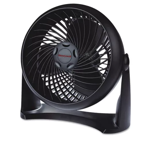 Honeywell HT-900 Super Turbo High-Performance Fan, 3 Speeds, Black