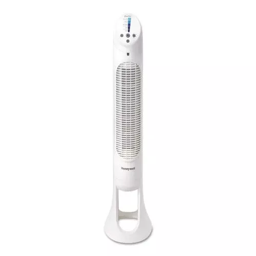 Honeywell HYF260 QuietSet Whole Room Tower Fan, 5 Speeds, White