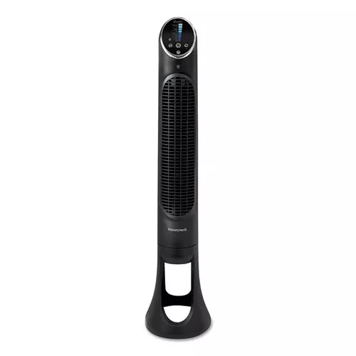Honeywell HYF290B QuietSet 8-Speed Whole-Room Tower Fan, 10"w x 40"h, Black