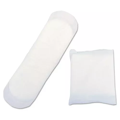 HOSPECO 250IM Maxithins Sanitary Pads, Maxi Absorbency, 250/Carton