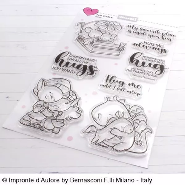 Hugs - Clear Stamps - Impronte D'Autore