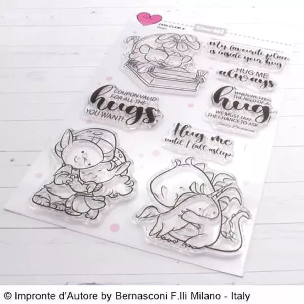 Hugs - Stamp & Die Bundle - Impronte D'Autore