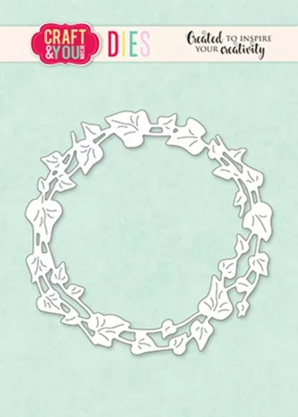 Ivy Wreath - Dies - Craft & You Design