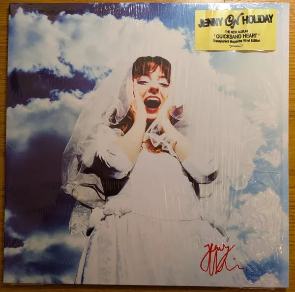 Jenny On Holiday - Quicksand Heart (LP, Album, Mag)