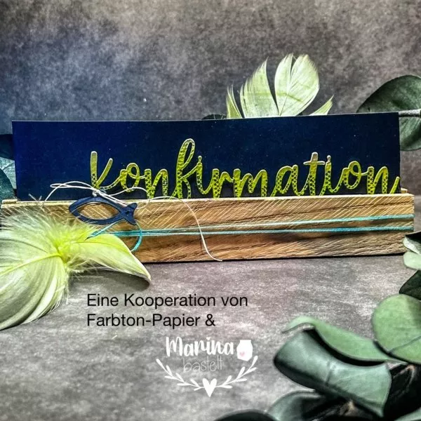 Konfirmation - Die Set - FarbTon Papier
