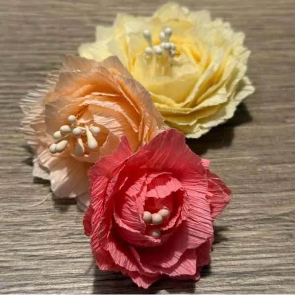 Kreppblume Nr. 412 Mini & S - Die Set - FarbTon Papier