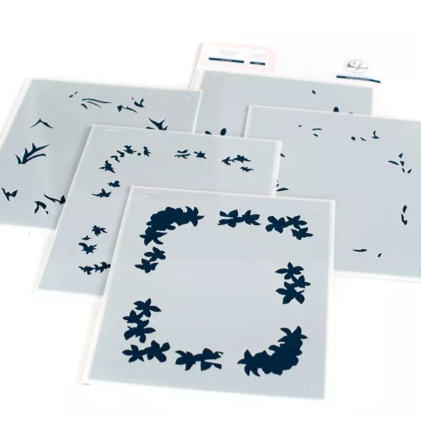 Lily Frame layering stencil - RETIRING