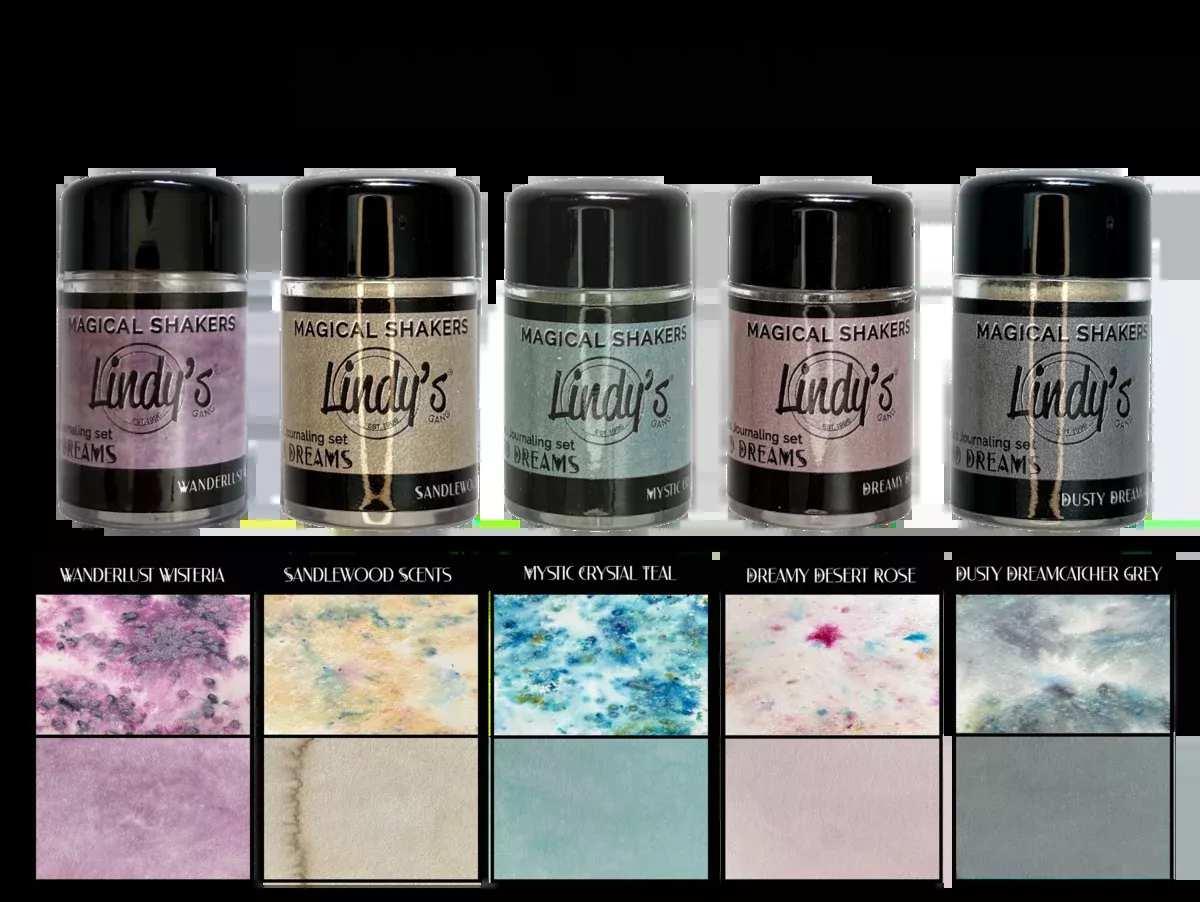 Lindy's Stamp Gang Boho Dreams Magical Shaker 2.0 SET (mshaker-SET-10)