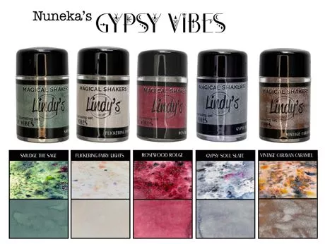 Lindy's Stamp Gang Magical Shaker 2.0 Set 5/PKg Gypsy Vibes