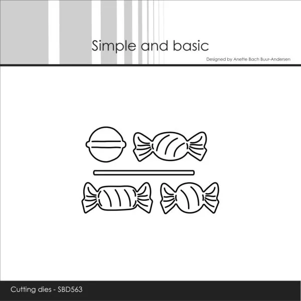 Lollipop and Sweets - Dies - Simple and Basic