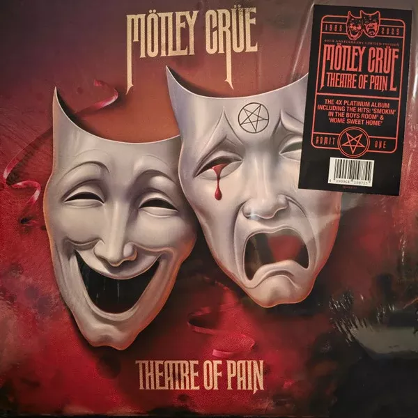 Mötley Crüe - Theatre Of Pain (LP, Album, RE, 40t)