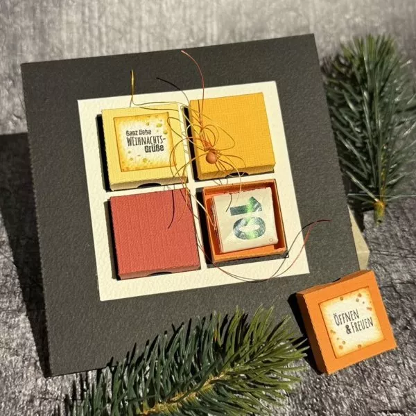 Miniboxen Nr. 467 - Die Set - FarbTon Papier