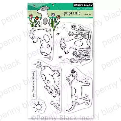 Penny Black Puptastic Clear Stamps 30-830*