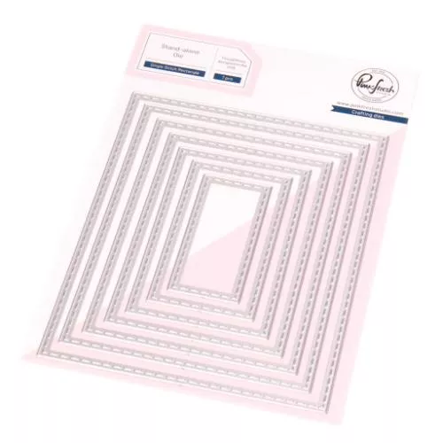 Pinkfresh Studio Essentials: Single Stitch Rectangle die