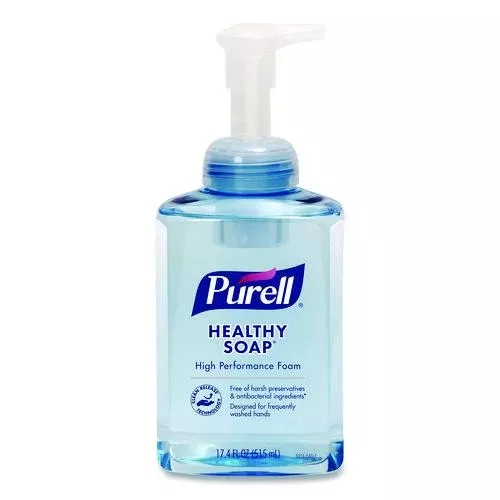 PURELL 5014-04 CLEAN RELEASE Technology (CRT) HEALTHY SOAP High Performance Foam, Light Fresh Fragrance, 515 mL