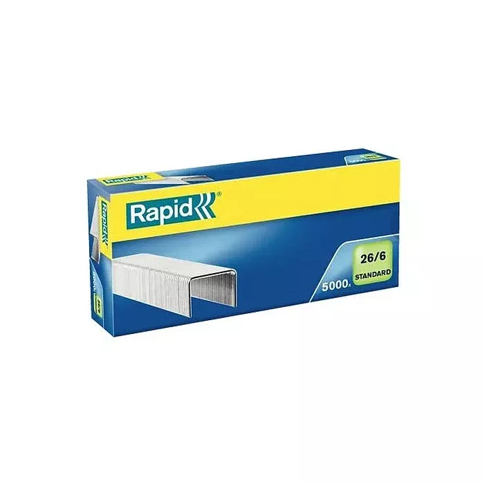 rapid staples 26/6 packet 5000